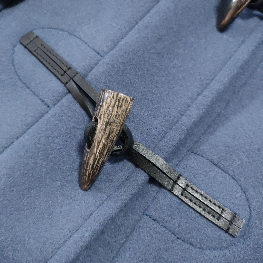 極美品✨マッキントッシュ ロングダッフルコート ブルーグレー 38