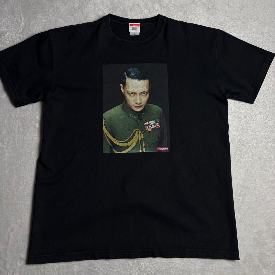 鳥肌実 sugiyama フォトプリントtシャツ 軍服 BURST XXL - メルカリ