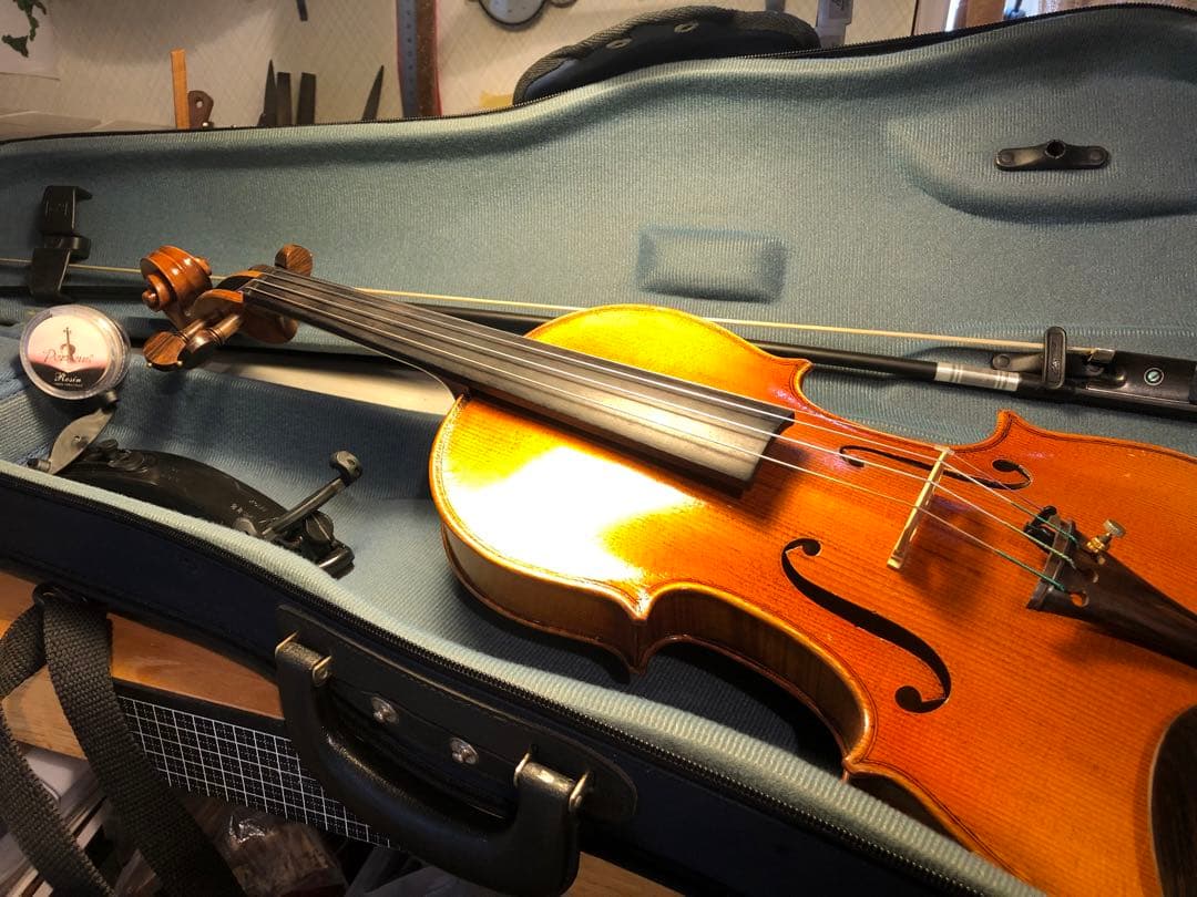 タイムセール.駒&魂柱再調整済】優品 ノーラベル 中古バイオリン 4/4