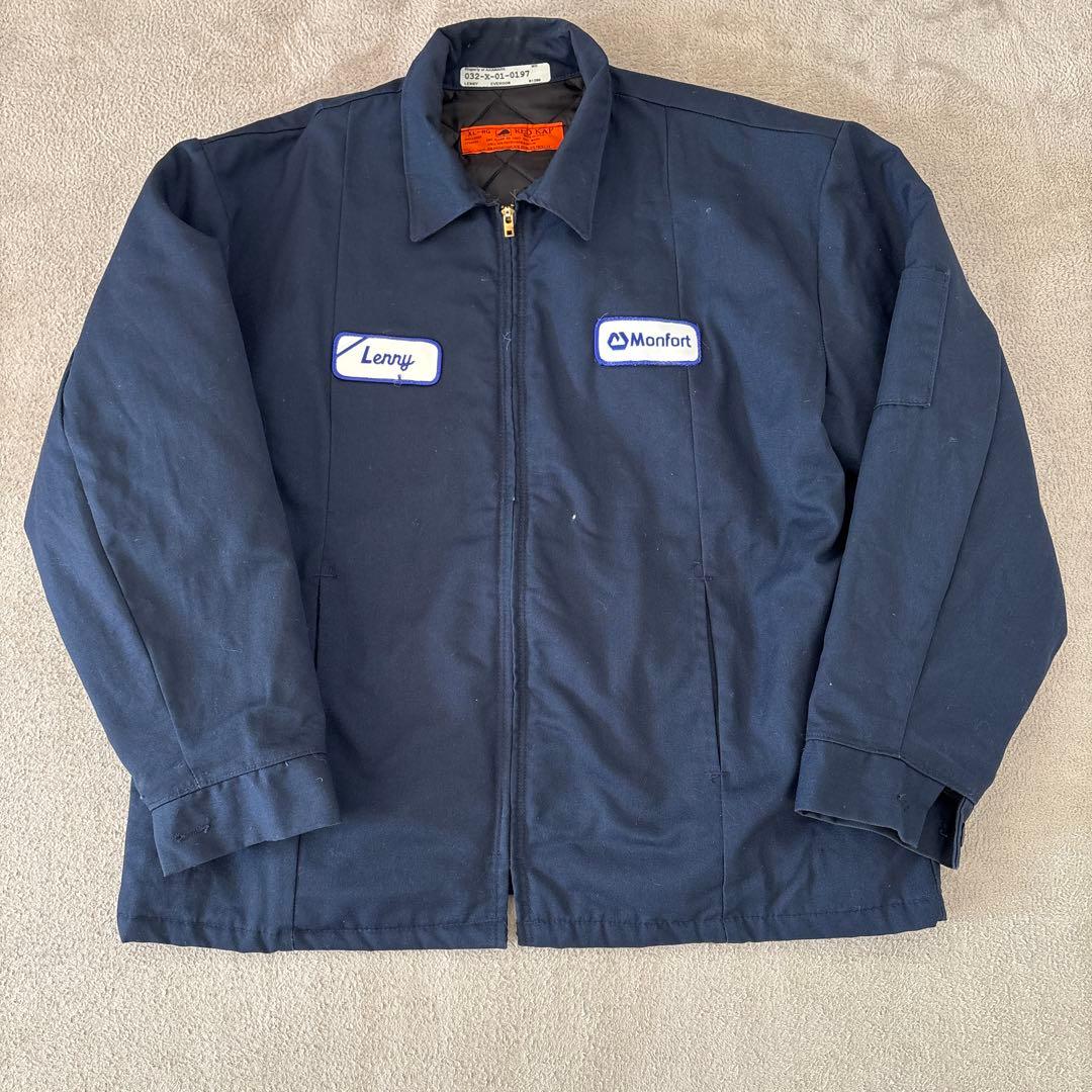 70s 80s REDKAP ワークジャケット USA製 TALONジップ XL - メルカリ