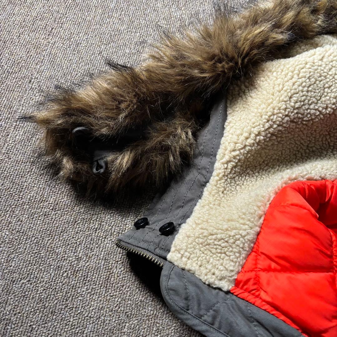 OLD GAP 短丈 ファー ミリタリー ジャケット フード N2B - メルカリ