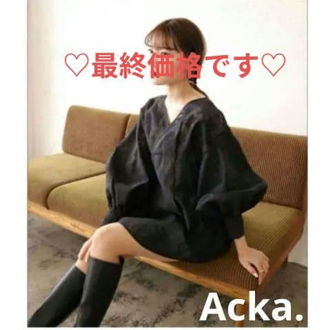 Acka. エーシーケーエー Jacquard mini Dress - メルカリ