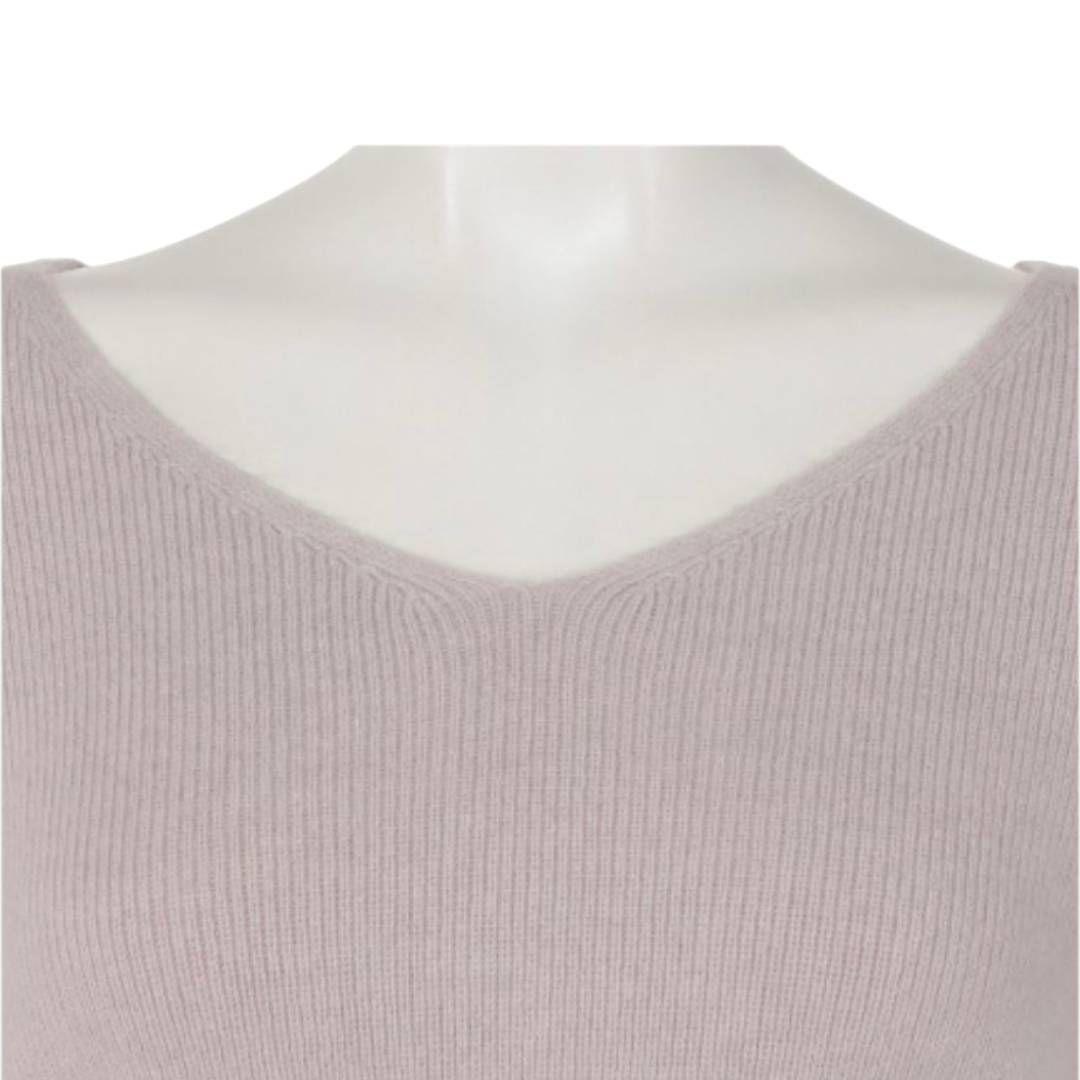 新品タグ付き アンゴラニット Apuweiser-riche 袖刺繍 ワンピース