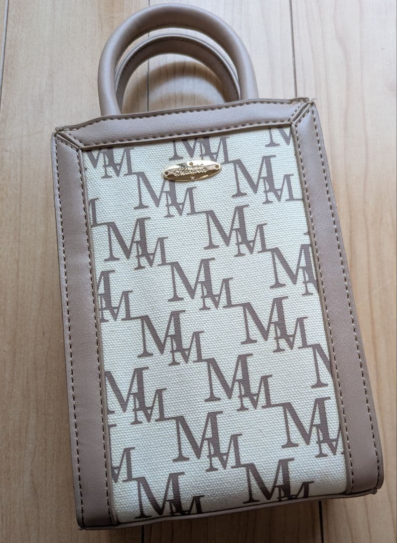 michellMacaron ミシェルマカロン モノグラム柄ショルダーバッグ