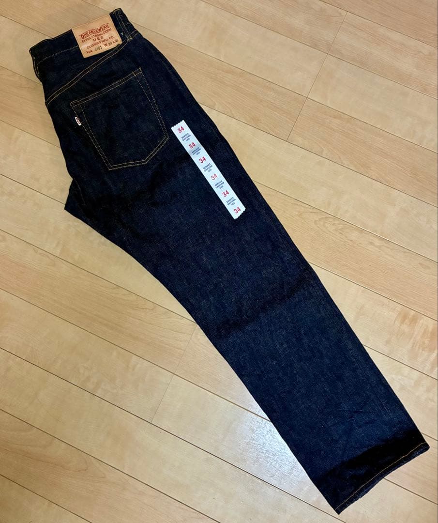 UES 400T 日本製セルビッジデニム 34インチテーパード - メルカリ