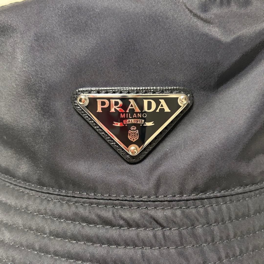 美品 PRADA バケットハット - メルカリ