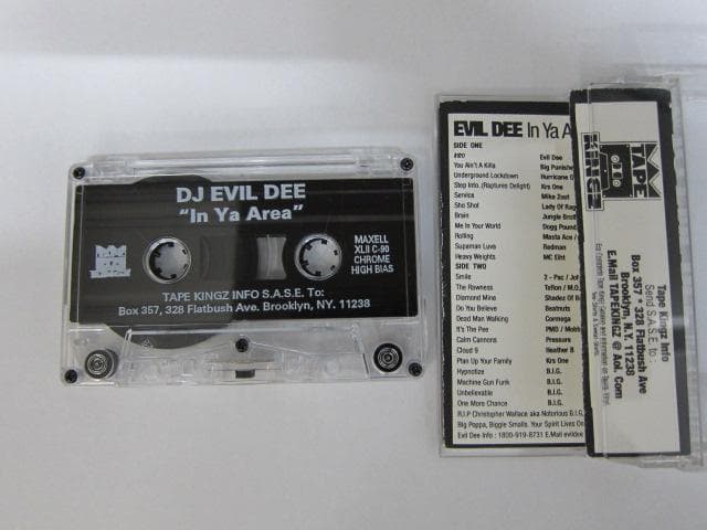 希少レアカセット DJ EVIL DEE IN YA AREA - メルカリ