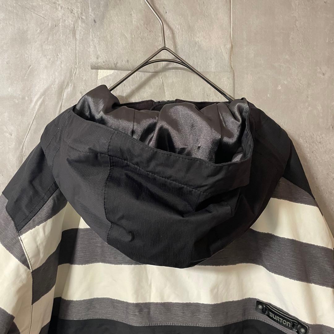 Burtonバートンスキーウェアスノーボードジャケットパーカーフード黒