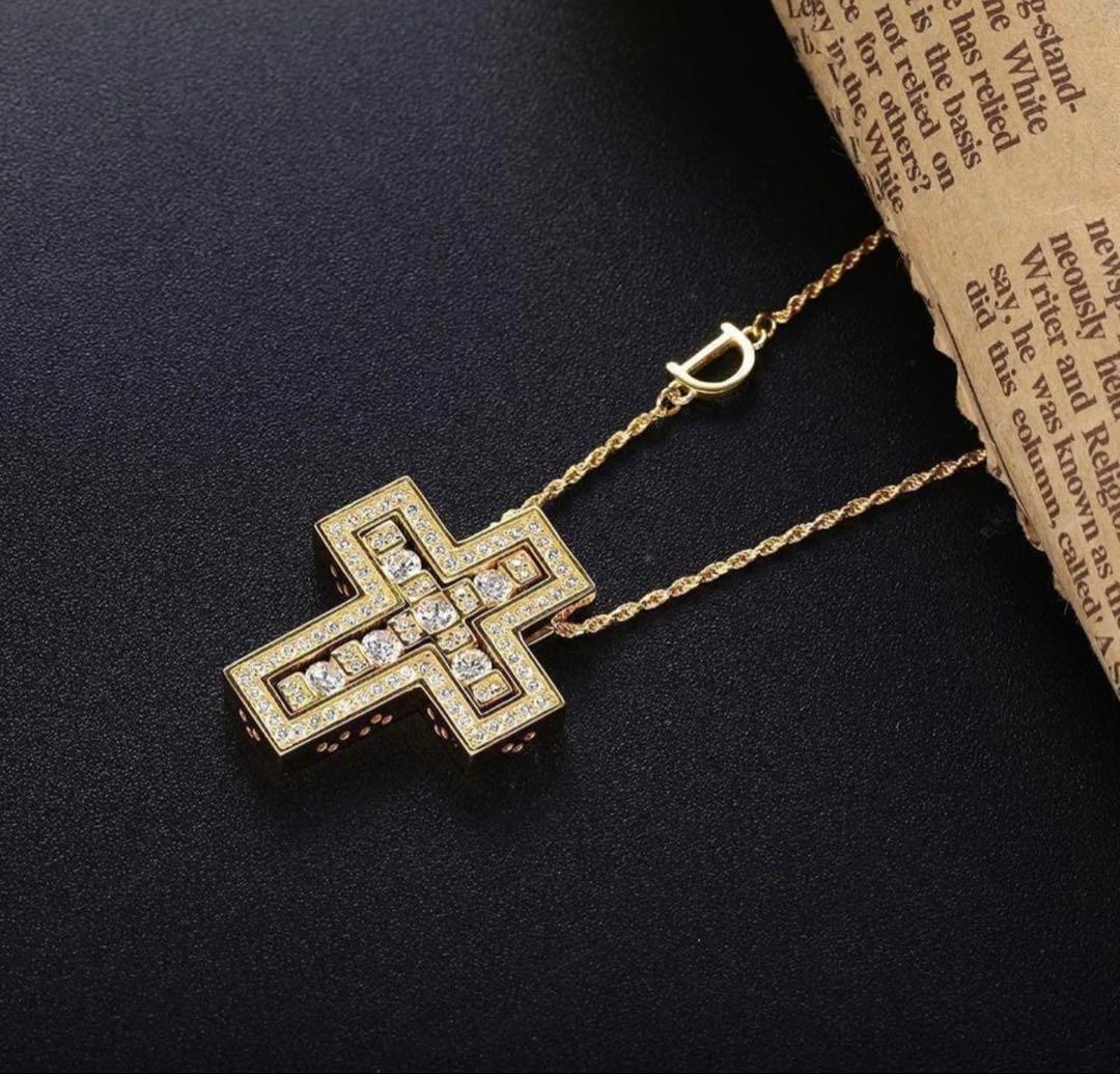 クロスネックレスゴールド シルバー製※DAMIANI ダミアーニ ベル