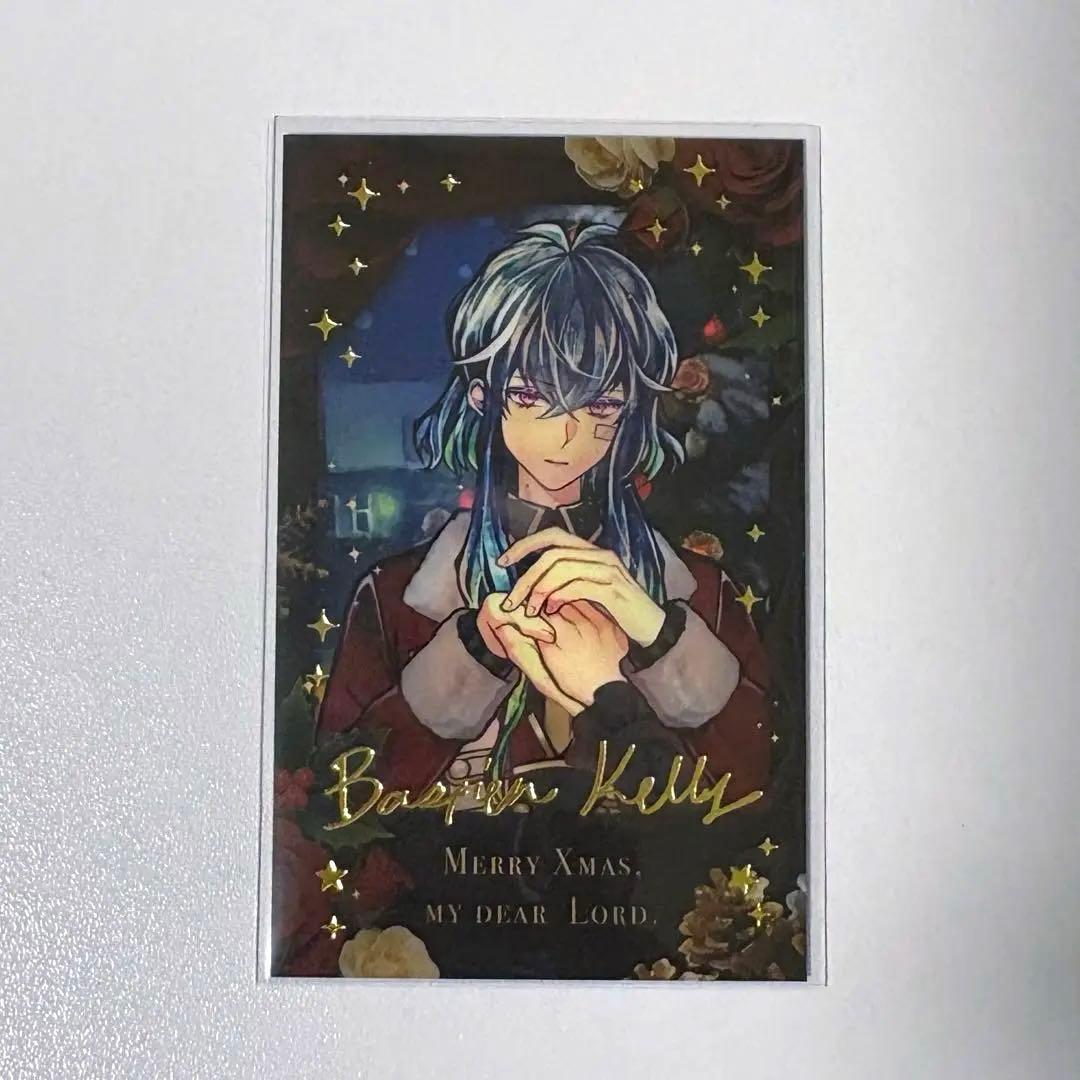 悪魔執事と黒い猫 バスティン クリスマスチェキ風カード 箔押し レア