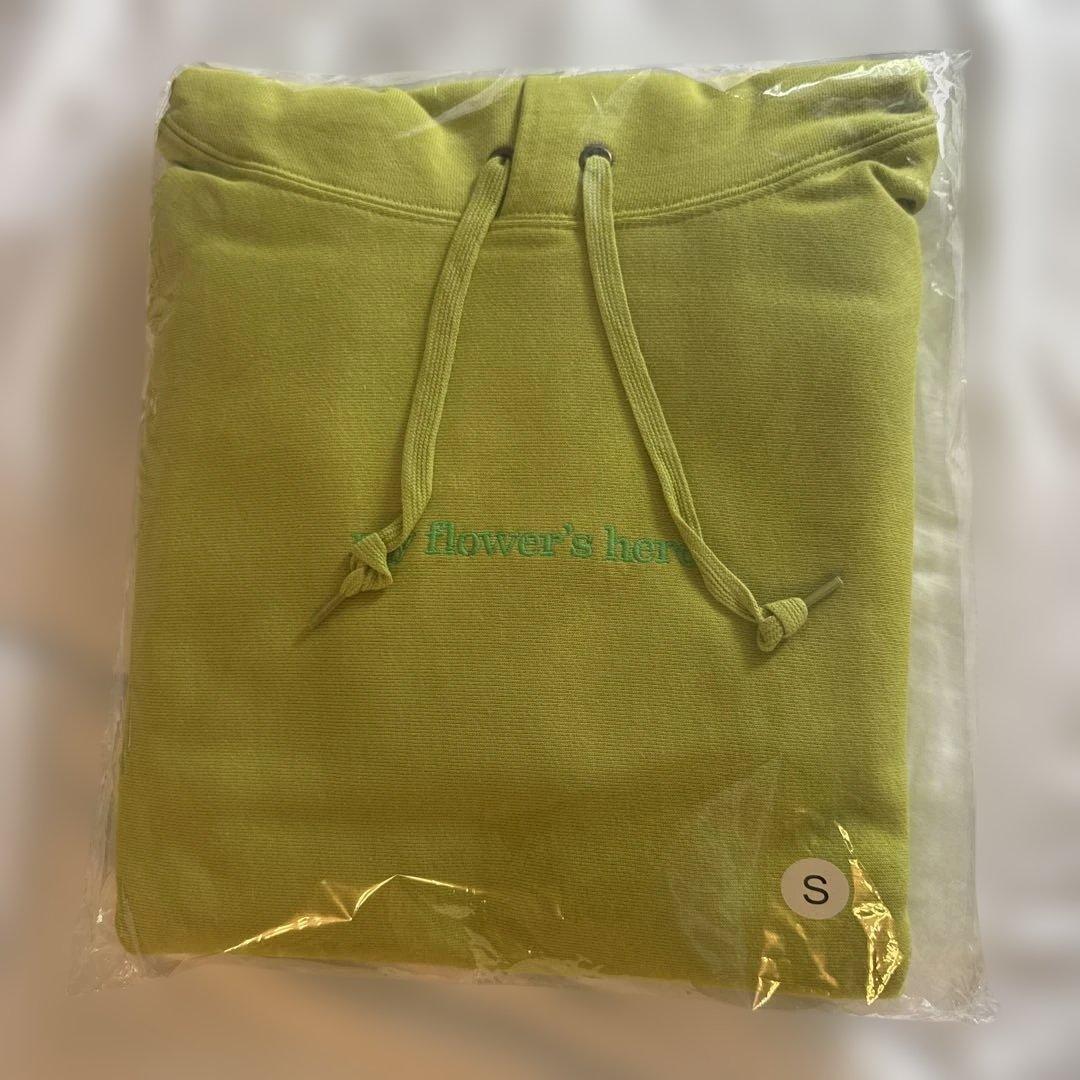 藤井風 my flower here グリーン パーカー S - メルカリ