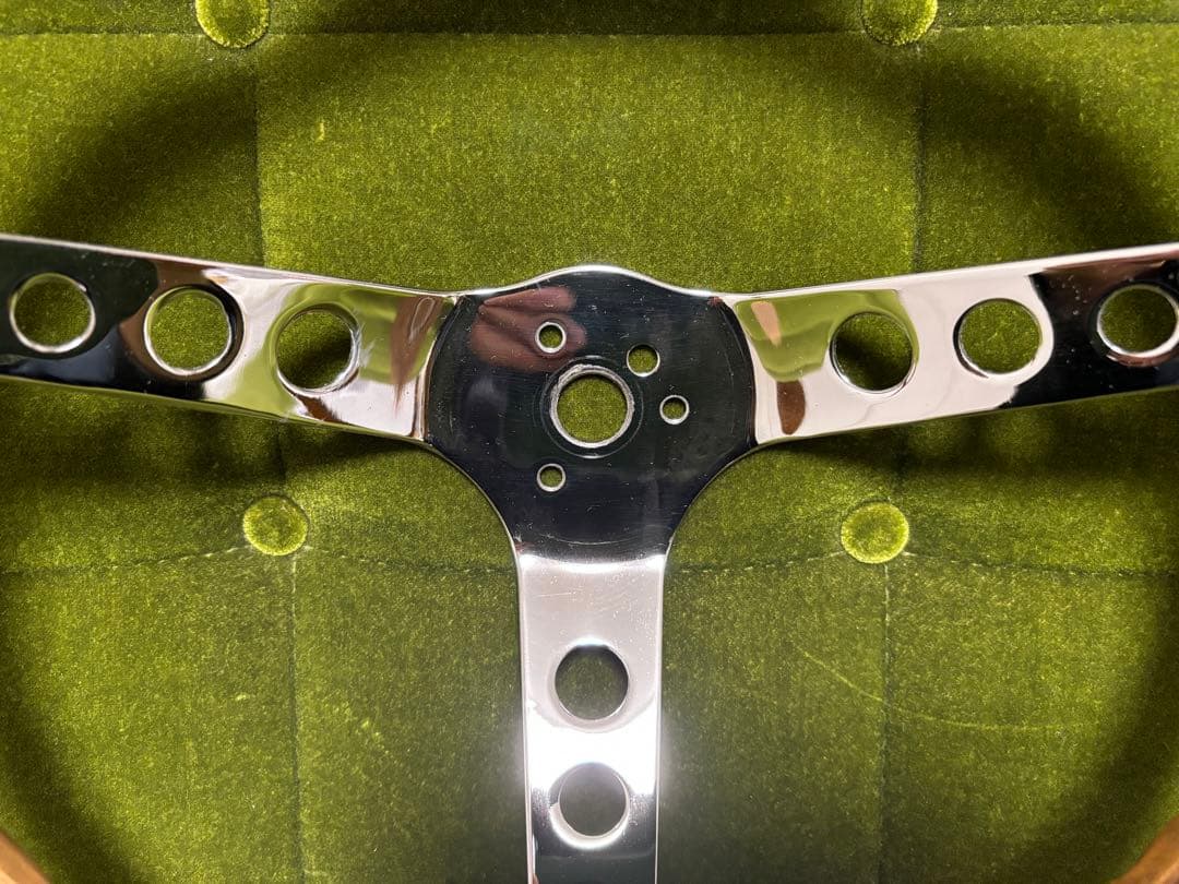 当時物 グラント ウッド ステアリング & ホーンボタン - メルカリ