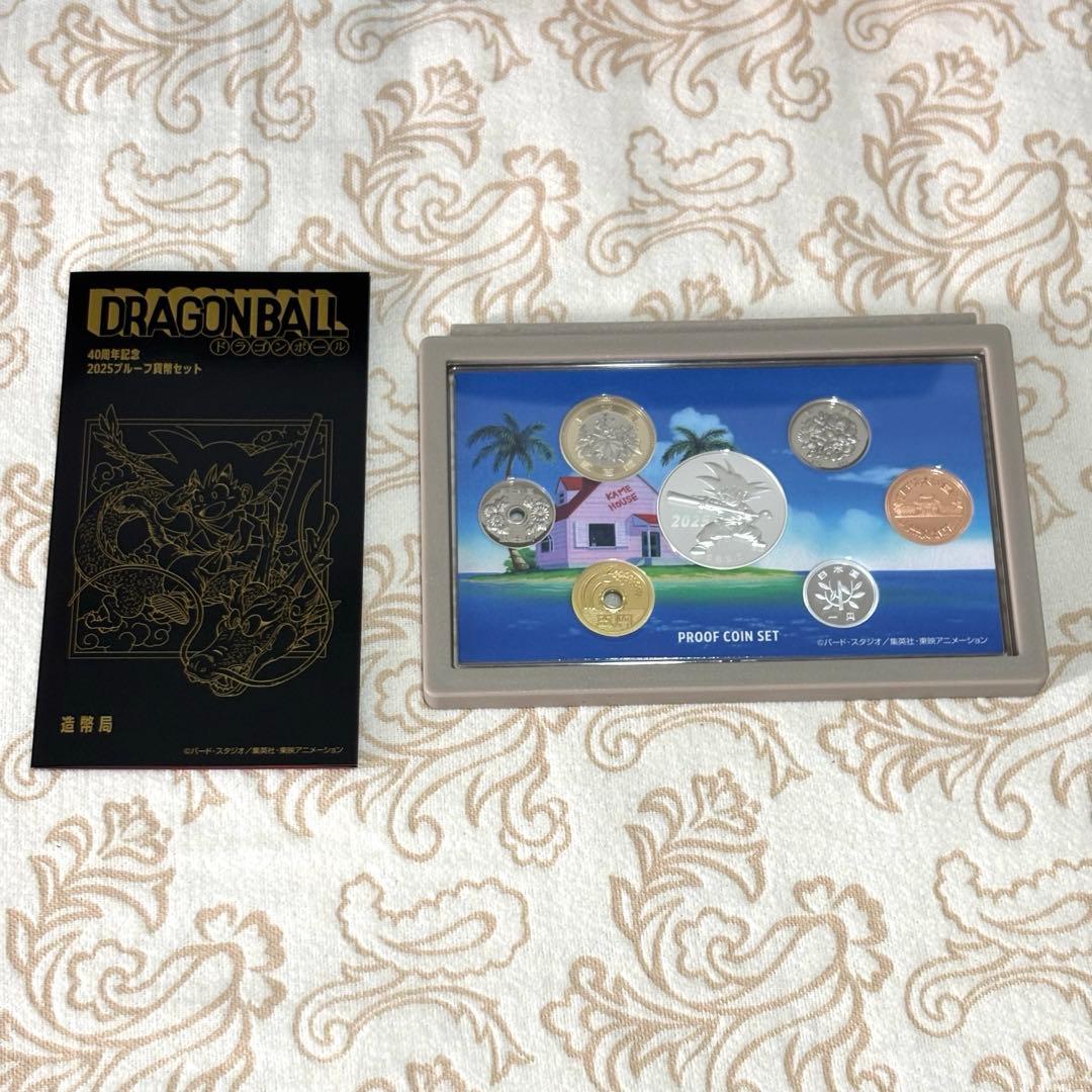即日発送】ドラゴンボール 40周年記念 プルーフコインセット 限定完売
