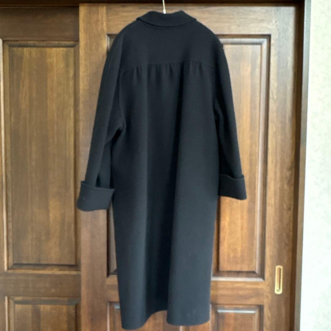 jun ashida】黒 ロングコート MADE IN ITALY - メルカリ