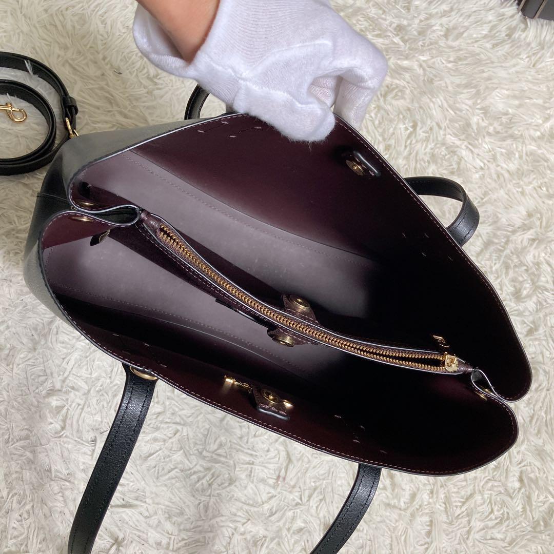 極美品 coach コーチ ミニアベニュー キャリーオール 2way - メルカリ