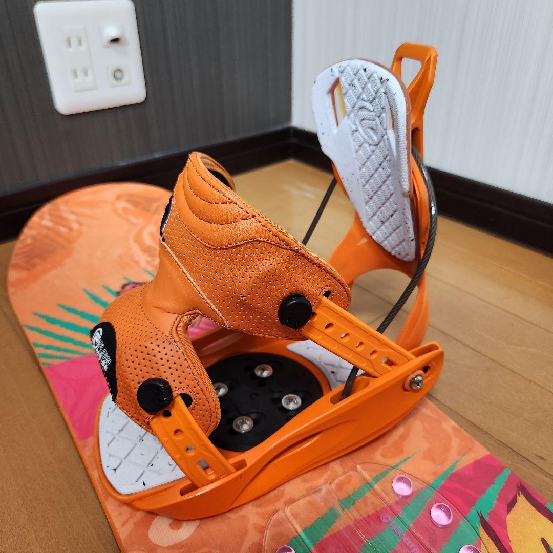 美品♪DRAKE MISTY 135cm × FLOW M9-SE 女性向け