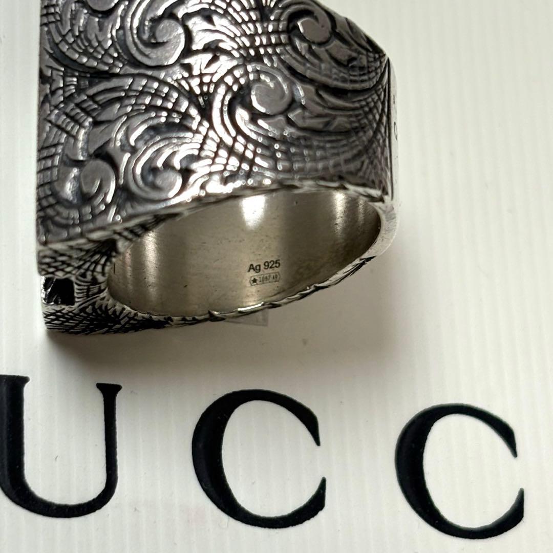 貴重サイズ！！ グッチ GUCCI イニシャル リング M アラベスク - メルカリ