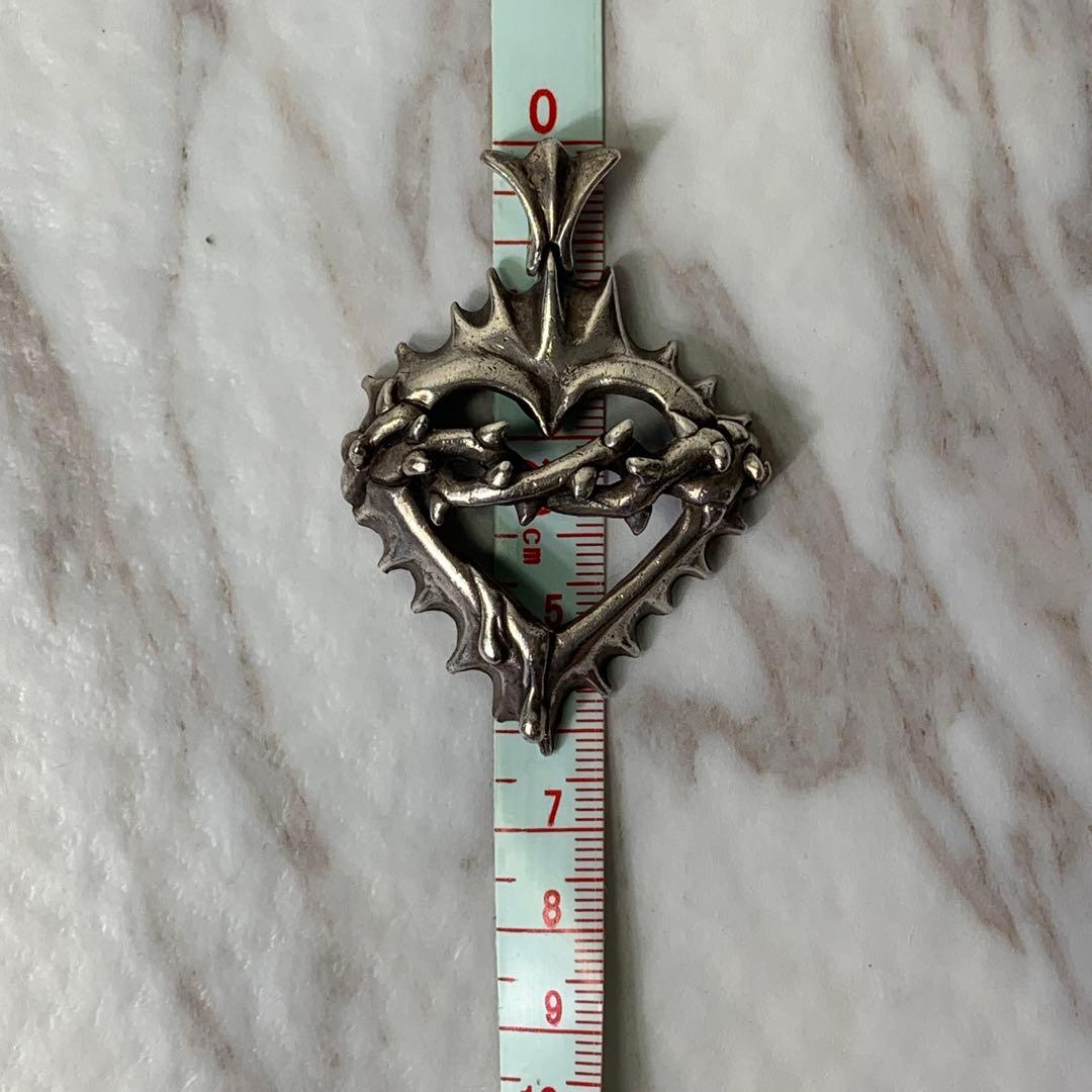 アクセサリー 33.9g KING BABY silver925 heart pendant