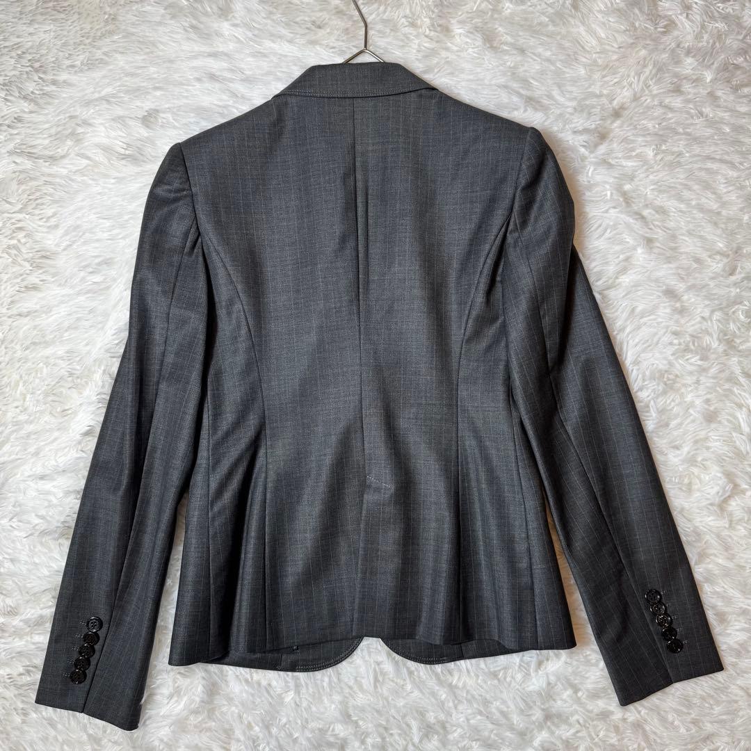 美品 バーバリーロンドン パンツスーツ セットアップ 1つボタン 薄い