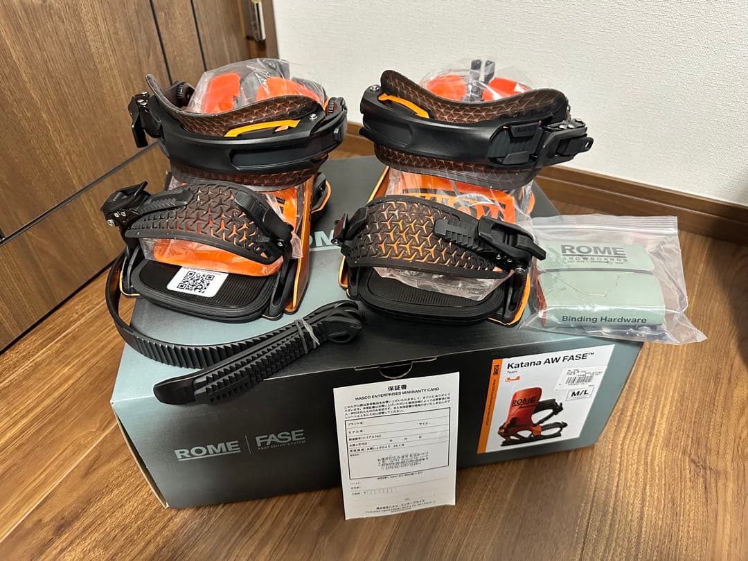 新品 ROME KATANA AW FASE25〜26 M/L サイズ オレンジ - メルカリ