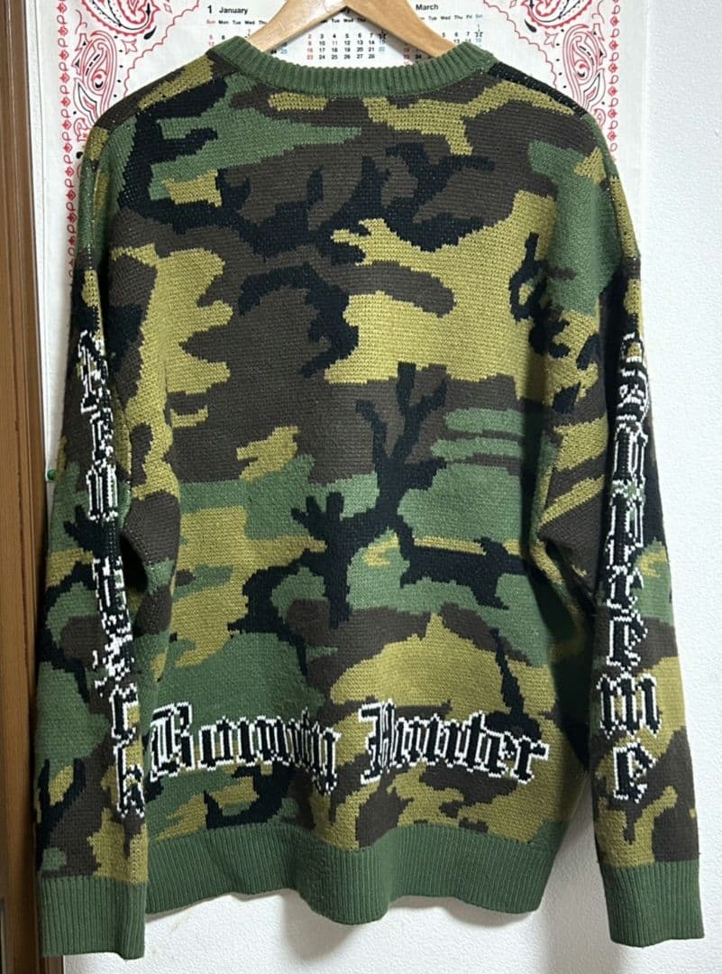 希少・完売モデル】Supreme×BOUNTY HUNTER ニット セーター - メルカリ