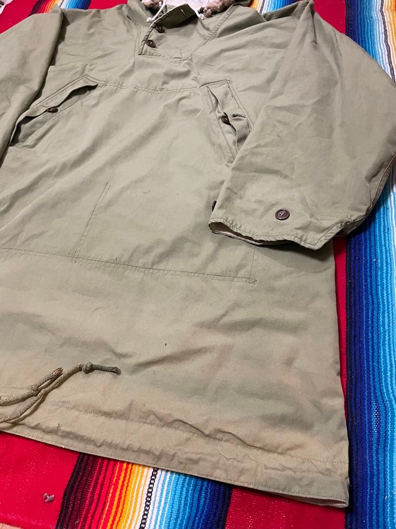 40s 米軍 スノーパーカー スモッグ U.S.Army リバーシブル M-42