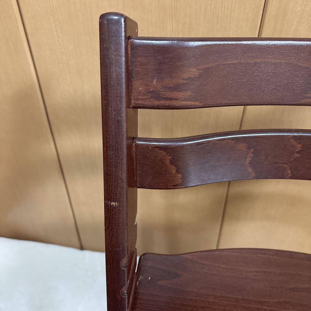 ストッケ トリップトラップ ウォールナットブラウン シリアル 4 - メルカリ