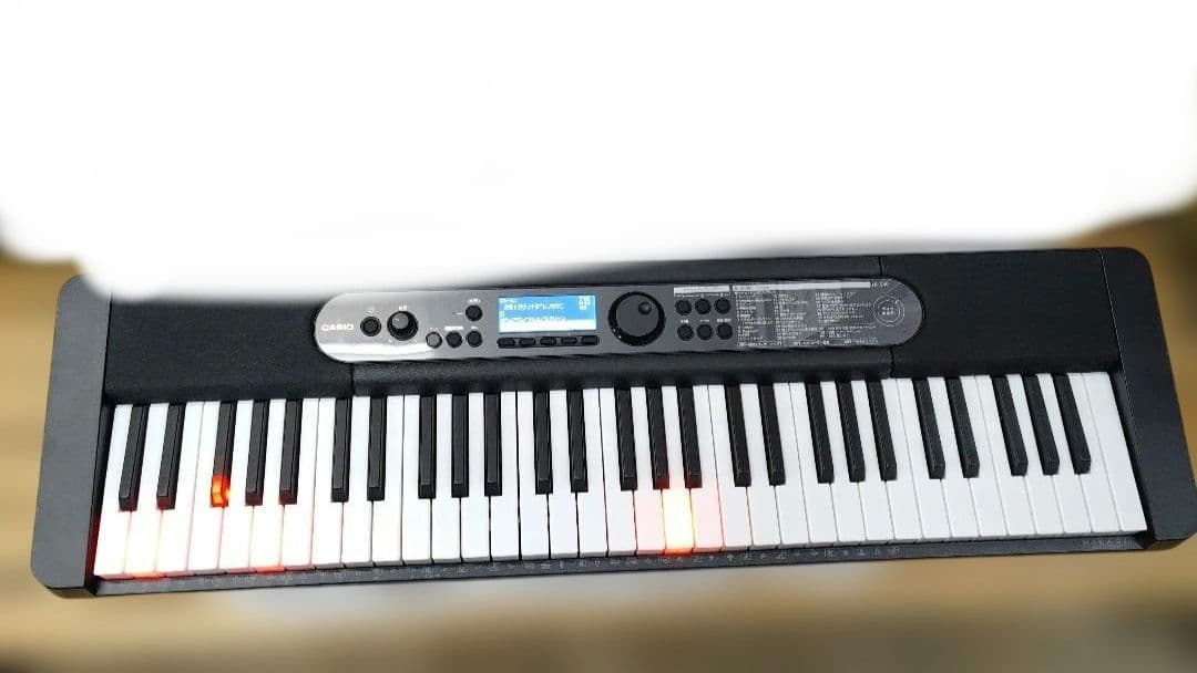 CASIO 61電子ピアノ　lk-540　本体のみ　電源コード違うものが付きます 61鍵キーボード(ブラック) | カシオ | LK-540BK | Joshin webショップ 通販