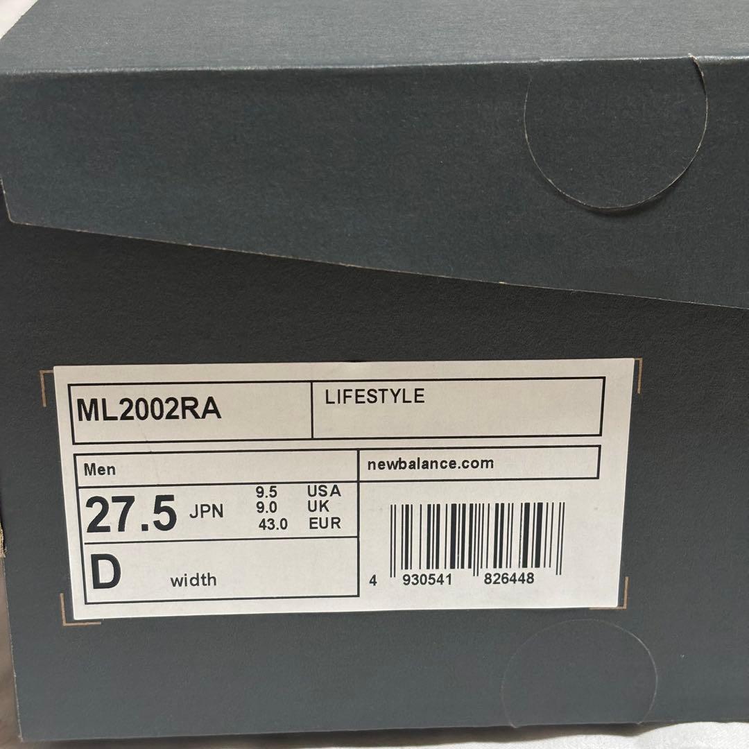 new balance ML2002RA グレー 27.5cm