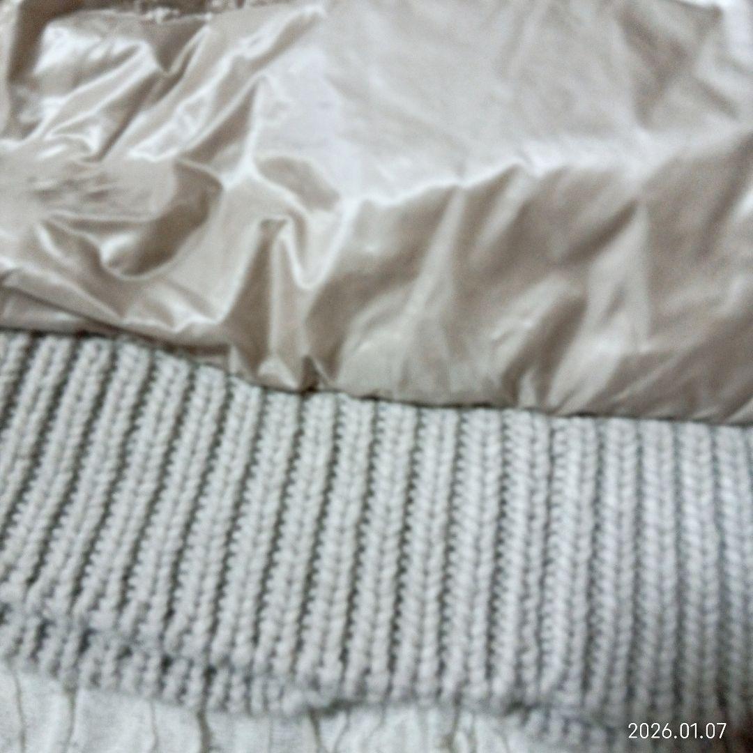 雑誌掲載 鈴木保奈美さん着用 美品 ヘルノ 異素材 ダウン ニット