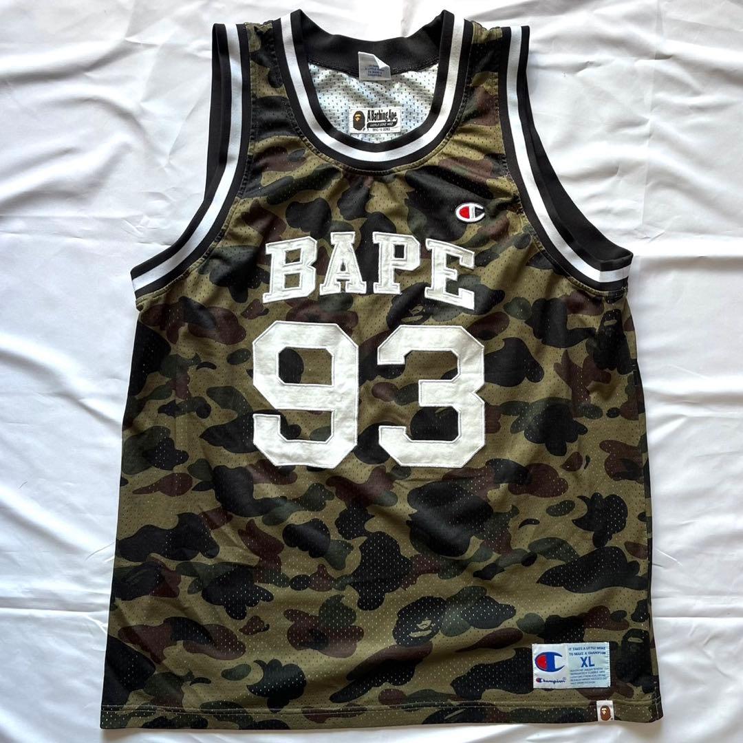 A BATHING APE champion タンクトップ ノースリーブ XL Tops – INT.BAPE.COM