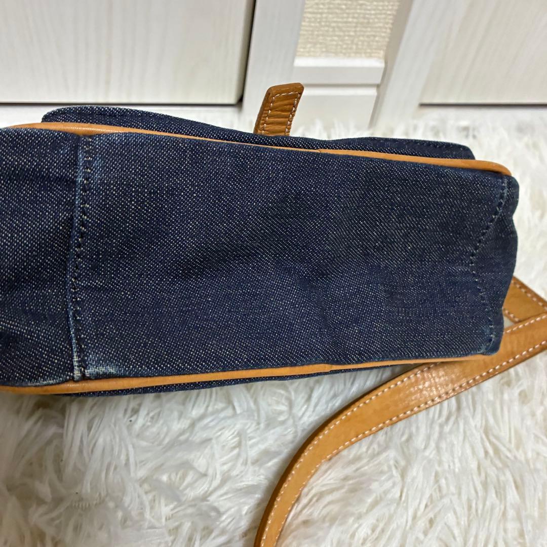 バーバリー ブルーレーベル ショルダーバッグ デニム ☆美品☆BURBERRY