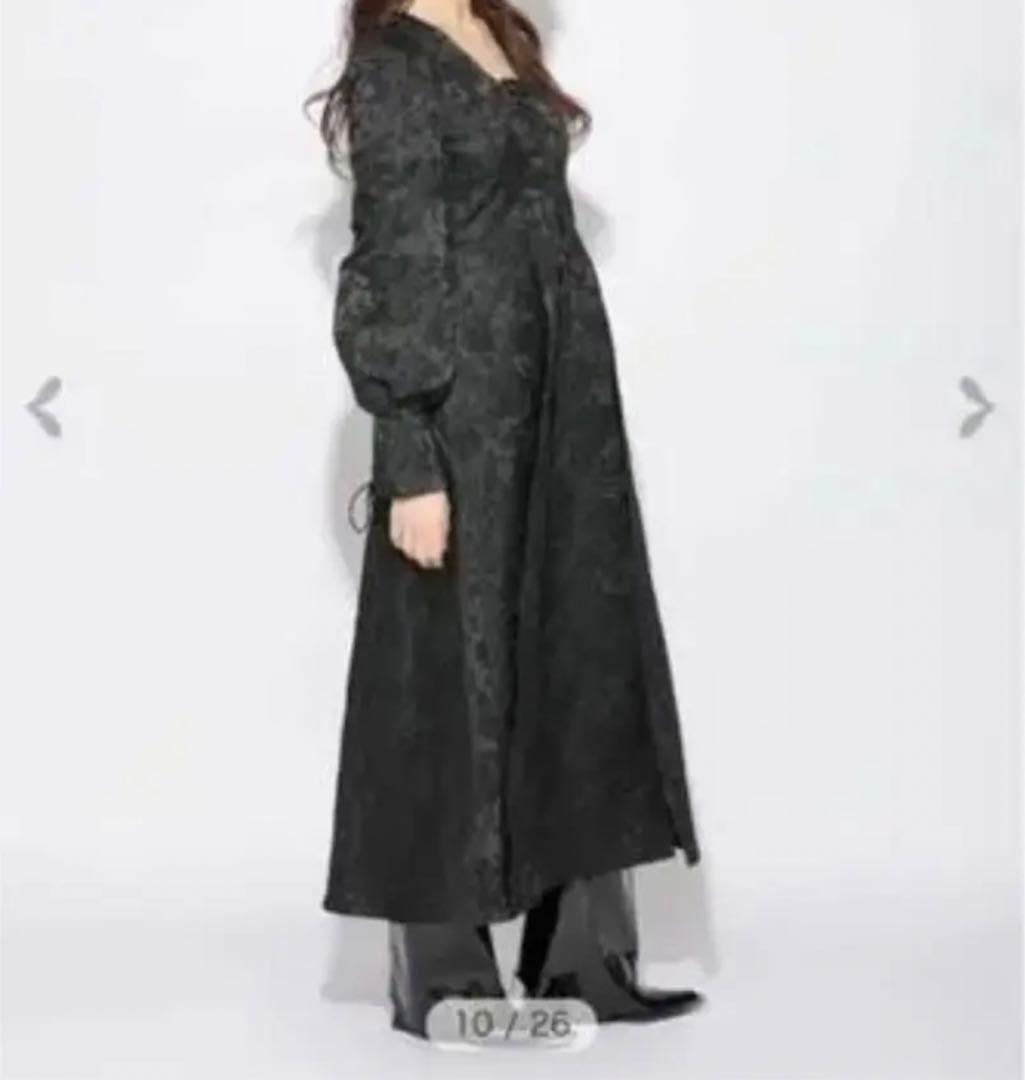 melt the lady メルトザレディ フラワージャガードロングワンピース