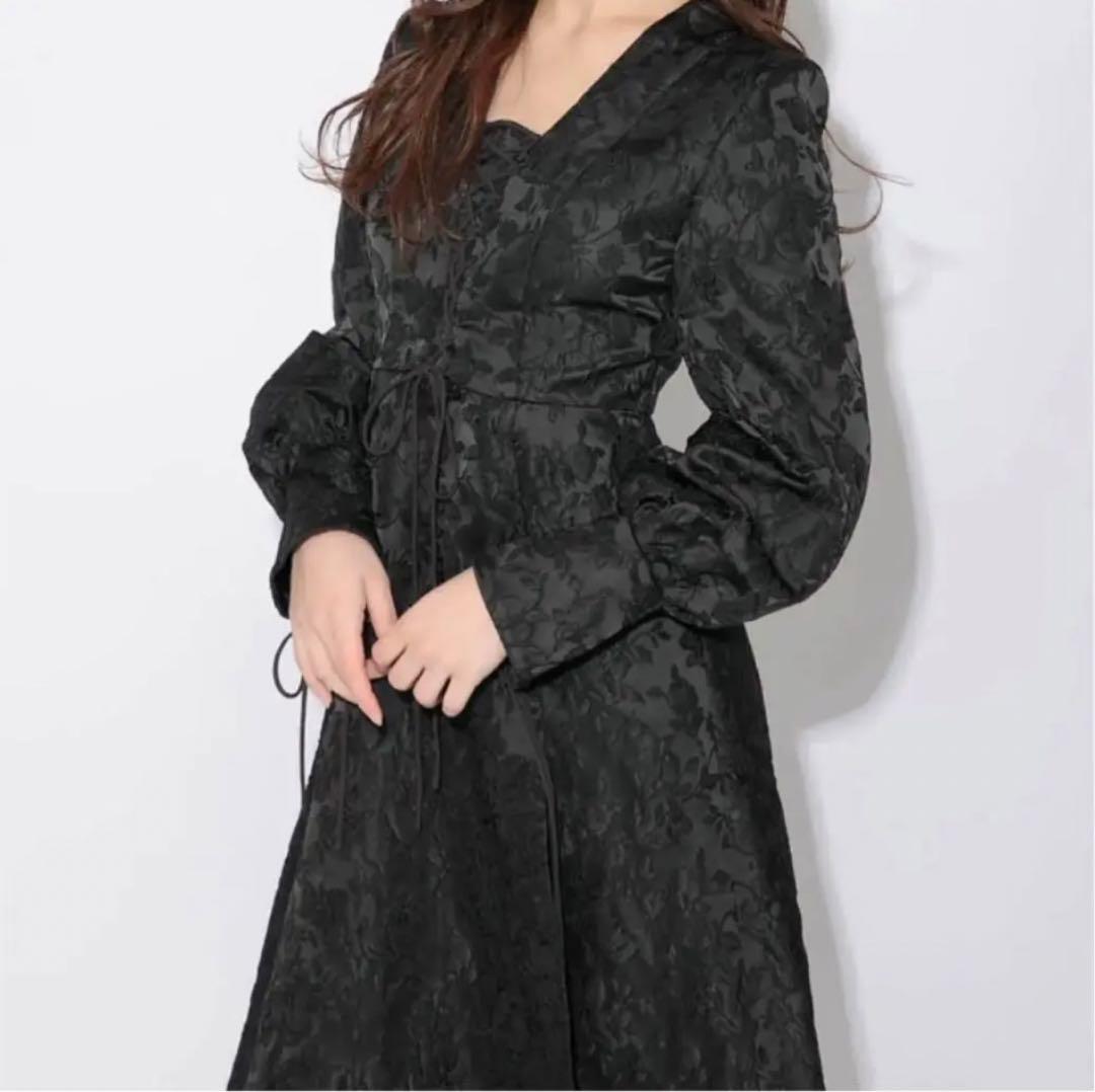 melt the lady メルトザレディ フラワージャガードロングワンピース