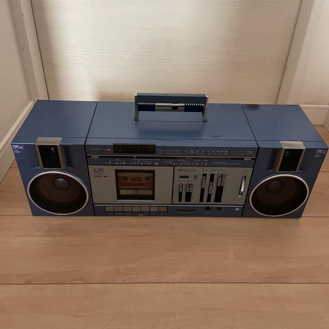ラジカセ ナショナル RX-C60 National 希少 National ナショナル RX-C60 ラジカセ 昭和レトロ - メルカリ