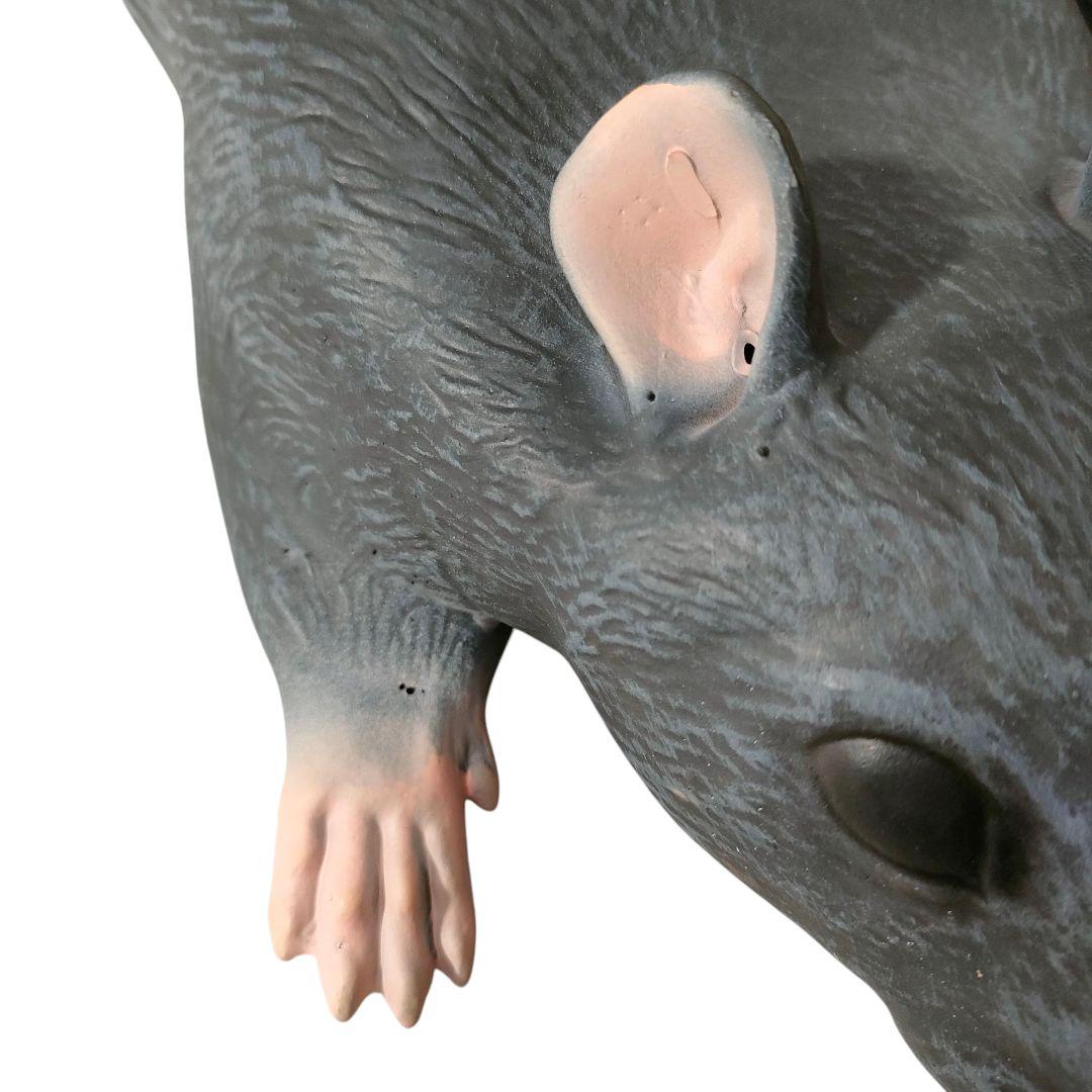 希少 イムランポテト ラット スリッパ グレー ねずみ シューズ