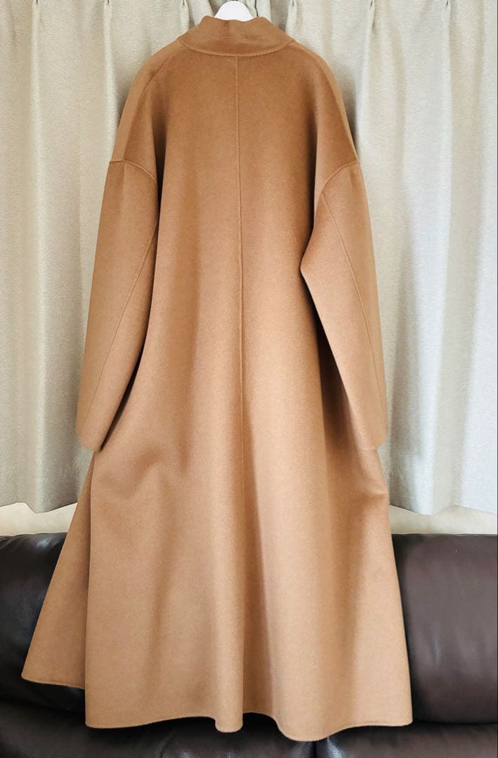 CHIEKO+ wool&cashmere river coat 38新品未使用 - メルカリ