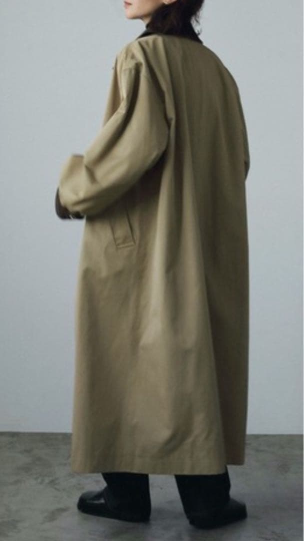 《8日限定お値下げ》ànuke アンヌーク ツイルステンカラーコート