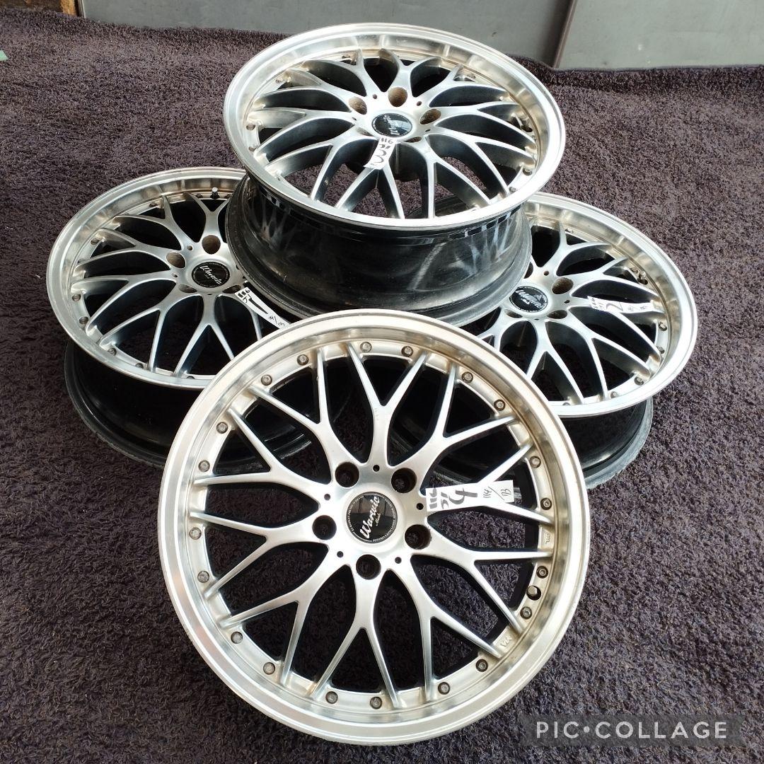 MONZA★Warwic Meshアルミ 18インチ×7.5J＋42 PCD