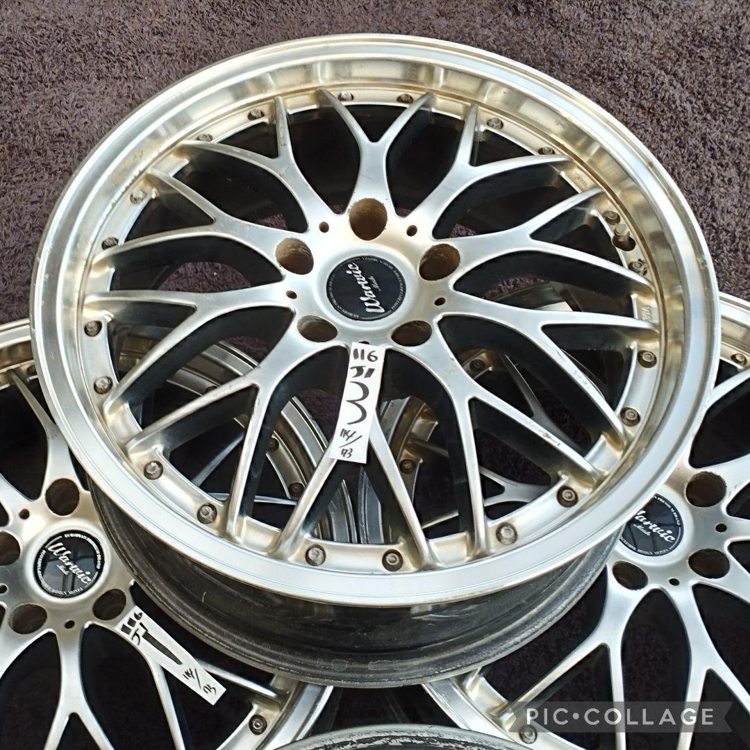 MONZA★Warwic Meshアルミ 18インチ×7.5J＋42 PCD