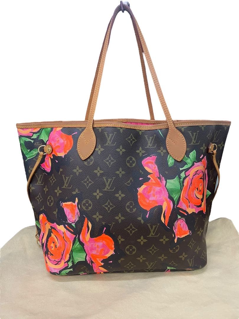 ヴィトン　モノグラム　ローズ　ネヴァーフル　M48613 トートバッグ ルイ・ヴィトン LOUIS VUITTON ネヴァーフルMM M48613 モノグラム