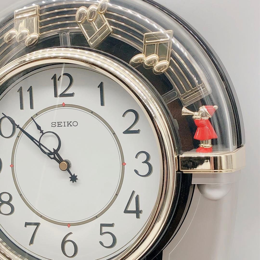 SEIKOセイコー zigzag ジグザグ メロディーからくり掛け時計 - メルカリ