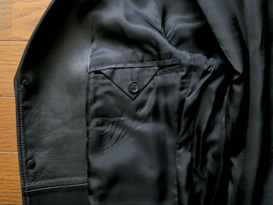 90s 00s Paul Smith ラム レザー テーラード ジャケット - メルカリ