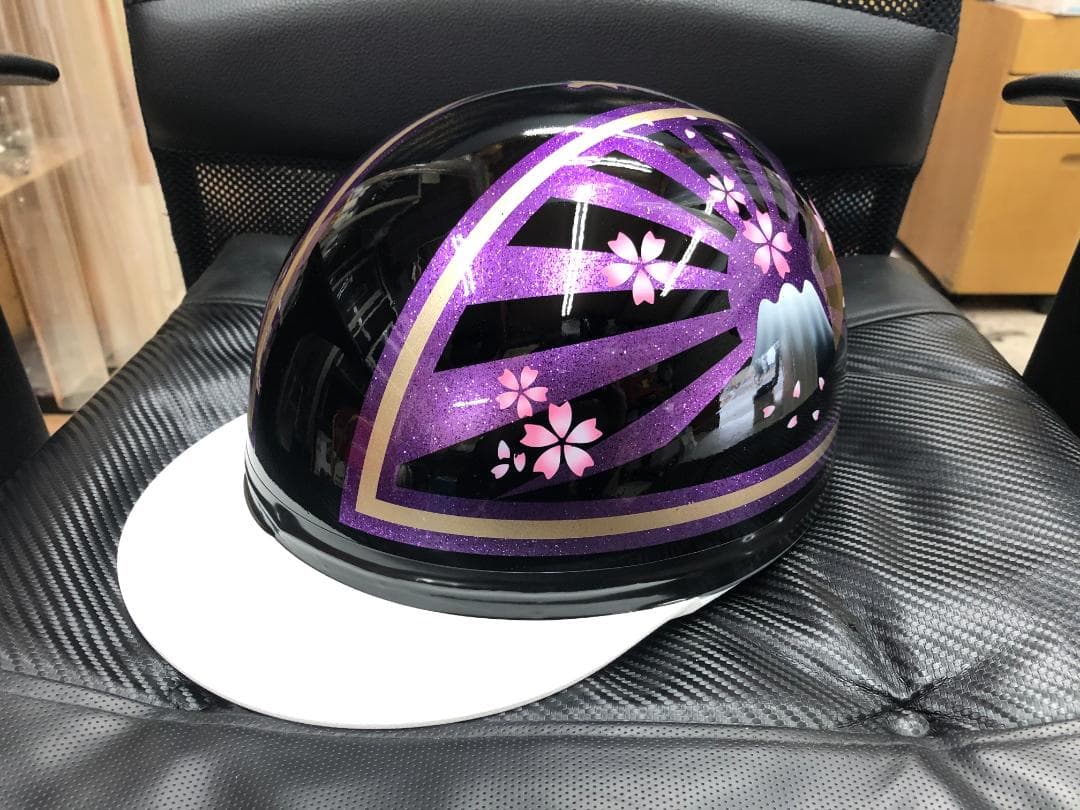 コルク半カスタム富士日章マジックホワイトシルバーラメ桜高級クリヤ