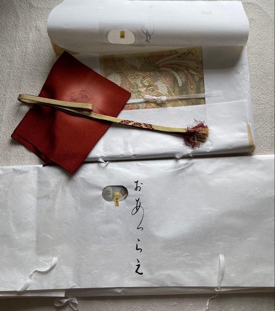 期間限定お値下げ！ クリーニング済み 正絹 訪問着 帯一式 - メルカリ