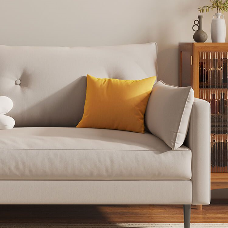 ソファ 麻 オートミール色 ライトグレー グリーン グレー 二人掛け 三