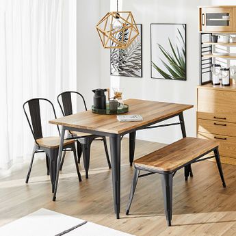 おしゃれなアンティーク風ダイニングテーブル特集 | 【公式】LOWYA