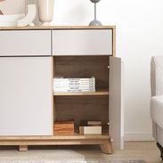 幅118 収納棚 チェスト キャビネット サイドボード リビングボード