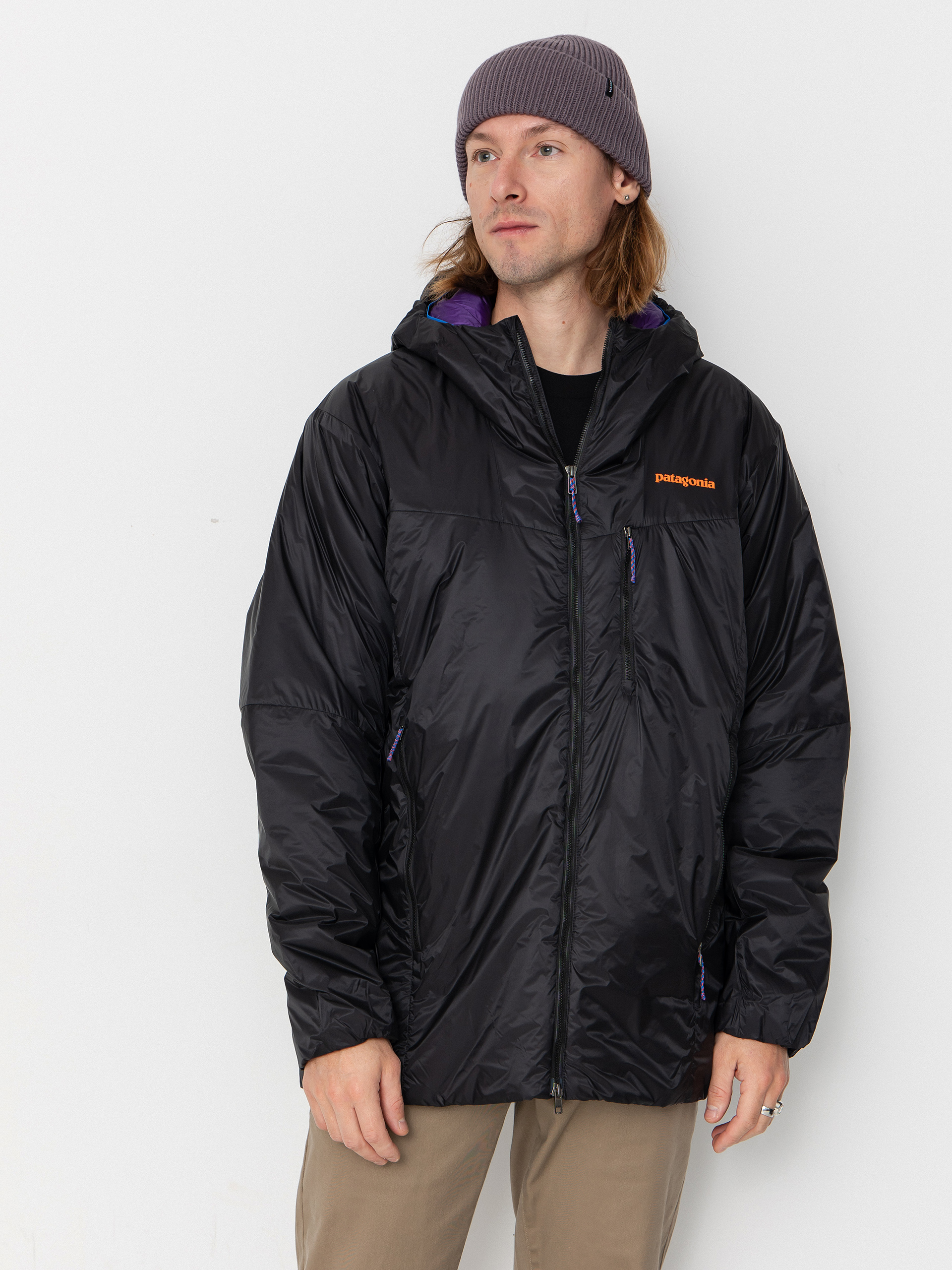 Patagonia DAS Parka Jacket - black (black w/p6 blue)