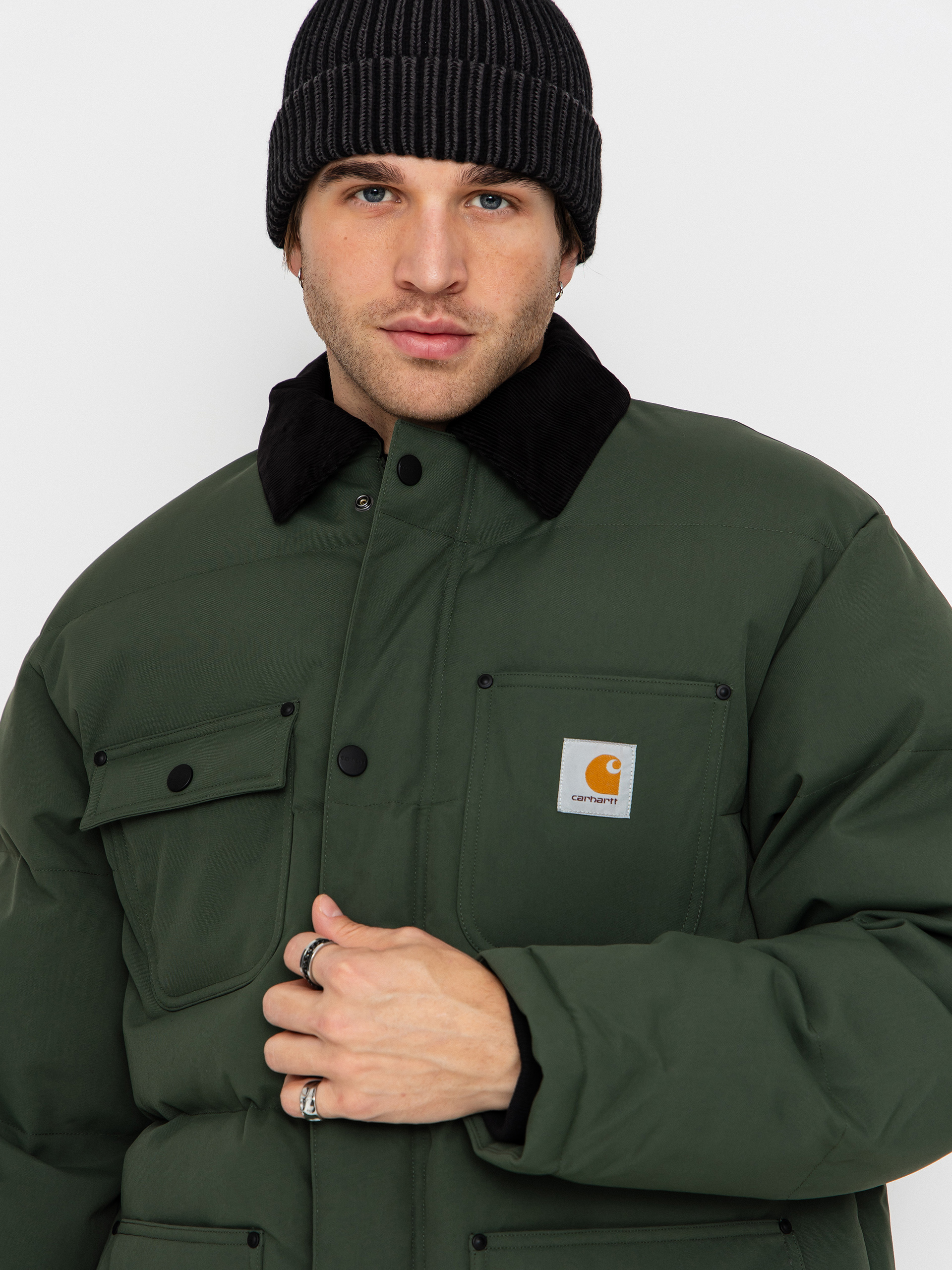 Carhartt WIP Jacket Rayler - green (opuntia/black)